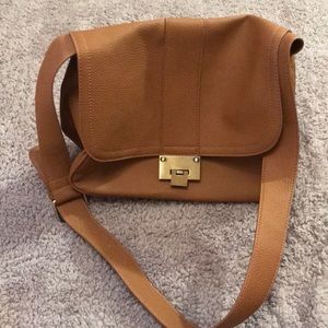 Brown JustFab messenger Bag